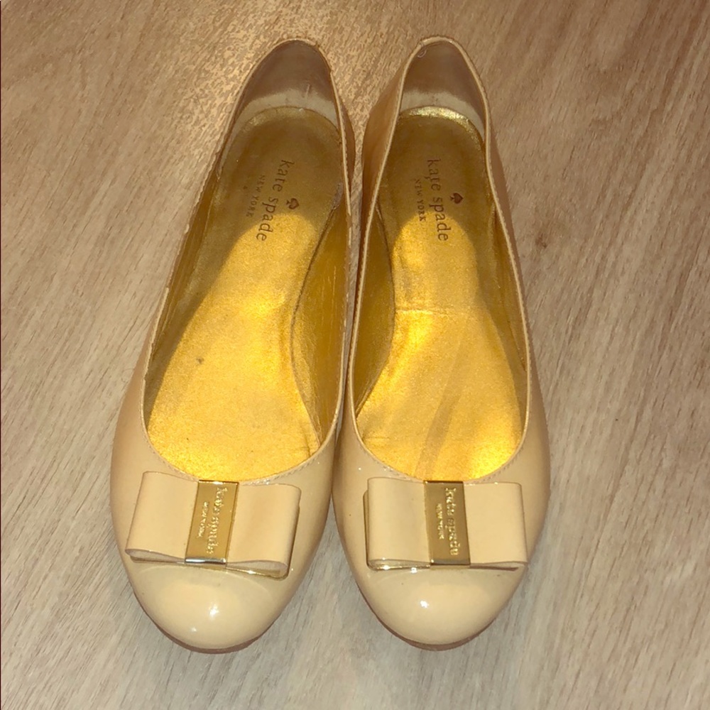 Kate Spade Nude Ballet Flats